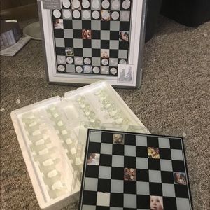 Home Elements Glass Chess Set